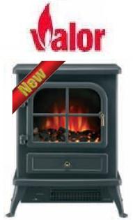 Valor Eden Electric Stove - DISCONTINUED - Black - 143259BK