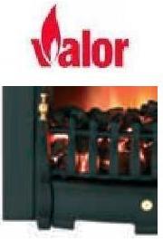 Valor Blenheim Long Lite LED Electric Fire - Black - 143250BK