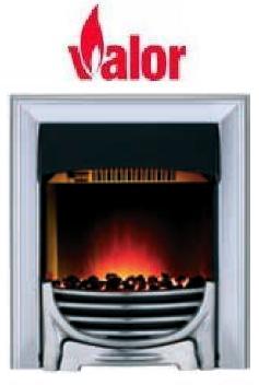 Valor Decadent Electric Fire - Chrome - 143236CP