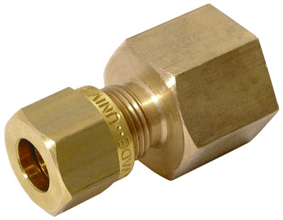 Wade 6mm x 1/4"BSPT Metric Female Stud Coupling - WADE-MC106/164