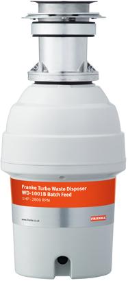 Franke Turbo WD-1001b - G70395 - DISCONTINUED 
