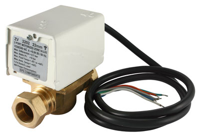 Motorised 2 Port Zone Valve 28mm - ZV2802 - DISCONTINUED 