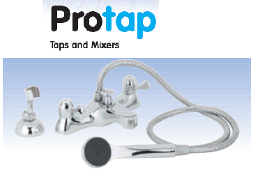 Protap Alpha LH Bath Shower Mixer - 298014CP - DISCONTINUED