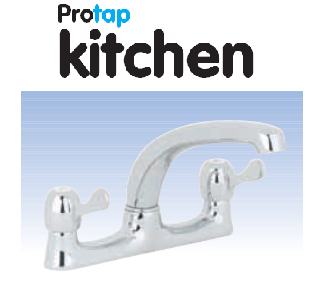 Protap LH Deck Sink Mixer