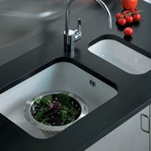 The Kitchen Works Modulo Undermount 20 Ceramic Sink - B75865