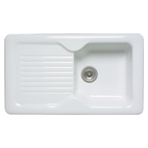 The Kitchen Works Ceramas 1.0B Sink & Drainer - DISCONTINUED - B76351