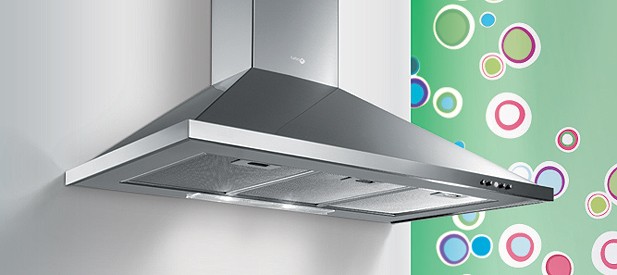 Elica Battistero 60 WH Turboair Cooker Hood