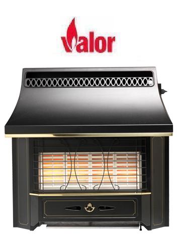 Valor Black Beauty Radiant Oxysafe Outset Gas Fire - Slide Control - 109914 - SOLD-OUT!! 