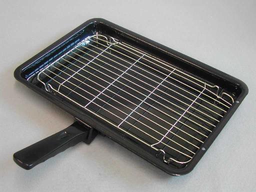 Tiara cooker grill pan complete with grid and handle 360mm x 240mm Belling Grill Pan Complete Tricity Contessa 