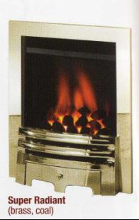 Crystal Fires - Super Radiant (Heatrave) Brass Coal Manual - 116705