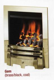 Crystal Fires - Gem Brass/Black Manual - 116712