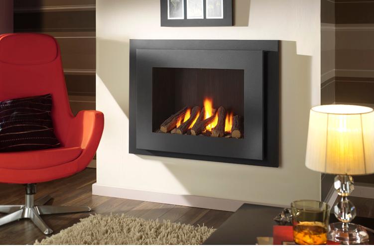 Crystal Fires - Manhattan Trim Black - 116769BK