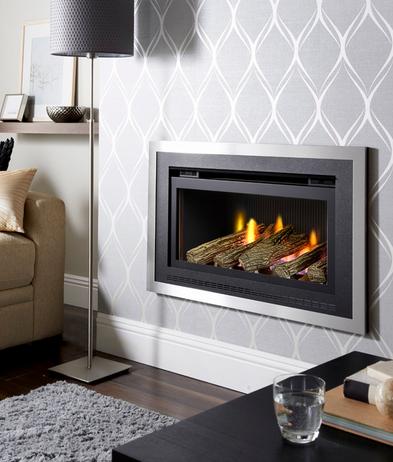 Crystal Fires - Florida HITW Gas Fire Black Texture Logs - 116799BK