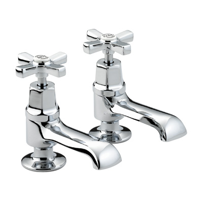 Bristan Art Deco Basin Taps - D 1/2 C - D1/2C - DISCONTINUED 