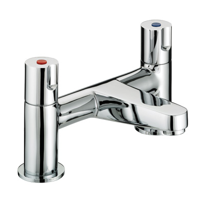 Bristan Design Utility Lever Bath Filler - DUL BF C - DULBFC