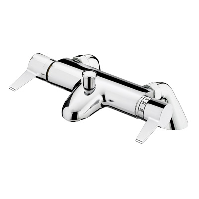 Bristan Utility Thermostatic Bath Shower Mixer - DUL THBSM C - DULTHBSMC