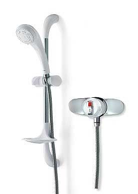 Triton Domina Exposed Thermostatic Shower Chrome - DISCONTINUED 