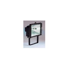 IP54 Enclosed Halogen Plus Guard Black - FL07BK