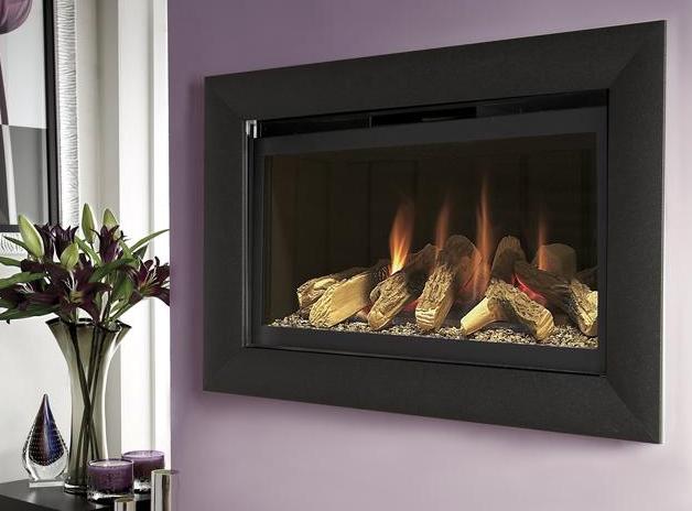 FLAVEL Rocco BF (Balanced Flue) Black and Black with Remote - 109723BB