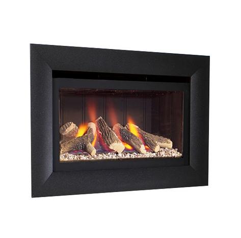 FLAVEL Jazz HITW Gas Fire Black/Black - FJZL02RN