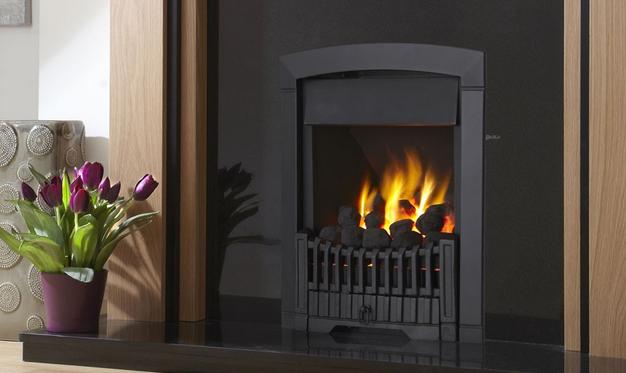 Flavel Rhapsody Plus Gas Fire Slide Black - FKPC57SN