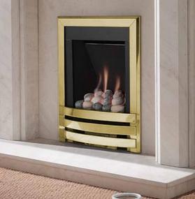 FLAVEL Windsor Contemporary Pebble Brass - 109711BR