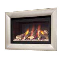 FLAVEL Jazz HITW Gas Fire Black/Silver - FZ2L01RN