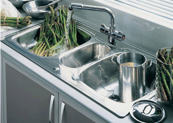 Leisure Sink Thinking Sink 2.5B Reversible Sink - G66730 - SOLD-OUT!! 