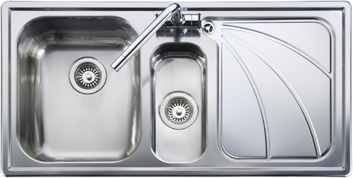 Rangemaster Chicago 1.5B Right Hand Kichen Sink - G70255 - DISCONTINUED 