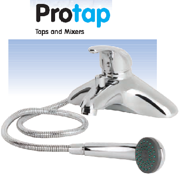 Protap Gem Bath Shower Mixer - 298066CP - DISCONTINUED