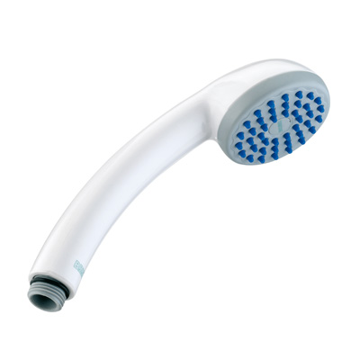 Bristan Single Function Rub Clean Shower Handset White - HAND100 W - HAND100W