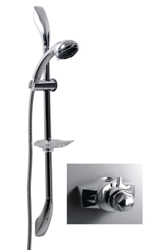 I+Plus Modern Exposed Shower Valve with Shower Kit