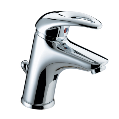 Bristan Java Basin Mixer with Eco-Click and Pop-Up Waste - J EBAS C - JEBASC