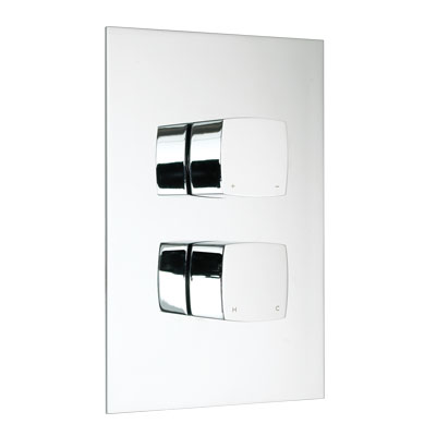 Bristan JS2 Square Recessed Shower Valve Only - JS2 SHCVO C - JS2SHCVOC - DISCONTINUED 