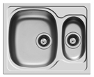 Pyramis Sparta 62 x 50 1.5B 1D Kitchen Sink - K105