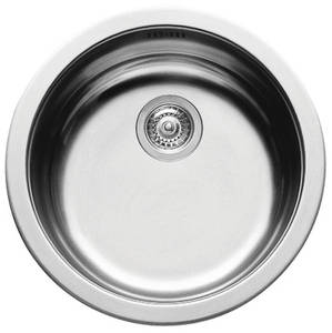 Pyramis CR 450 Round Inset Bowl Kitchen Sink - K8