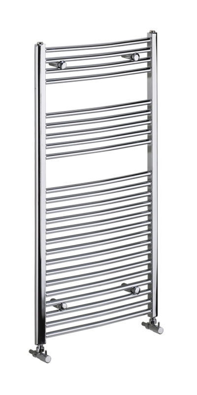 Bristan Gina 760 X 600mm Curved Ladder Rail Chrome Plated - LR G706C C - LRG706CC