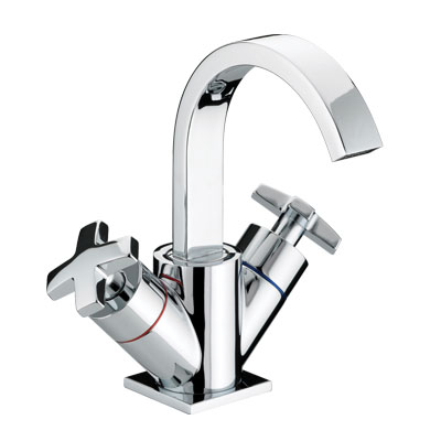 Bristan Moloko Basin Mixer with Pop-Up Waste- MLK BAS C - MLKBASC - DISCONTINUED 