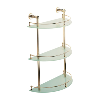 Bristan 1901 3 Tier Towel Shelf Chrome Plated - N 3TSHELF C - N3TSHELFC - DISCONTINUED