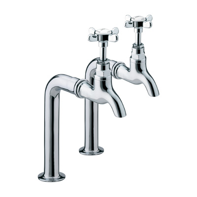 Bristan 1901 Bib Taps Chrome Plated - N BIB C - NBIBC