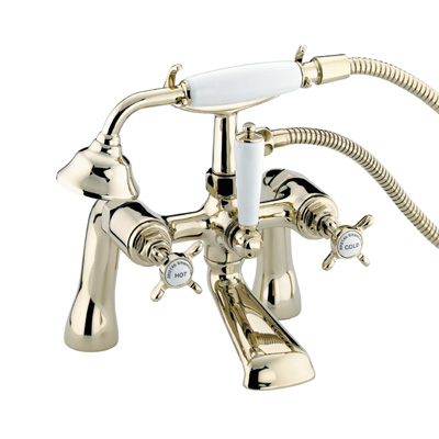 Bristan 1901 Bath Shower Mixer Chrome Plated - N BSM C CD - NBSMCCD