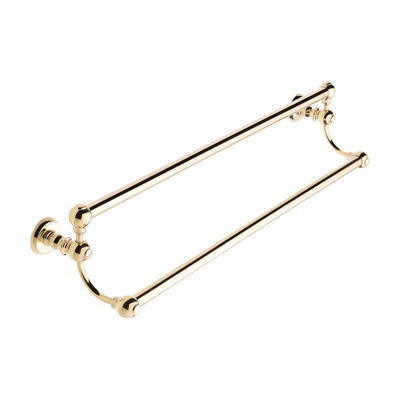 Bristan 1901 Double Towel Rail Gold Plated - N DRAIL G - NDRAILG - DISCONTINUED 