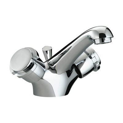 Bristan New Options Basin Mixer with Ceramic Disc Valves and Pop-Up Waste - ON BAS C CD - ONBASCCD - DISCONTINUED 