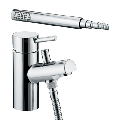 Bristan Prism One Hole Bath Shower Mixer - PM 1HBSM C - PM1HBSMC