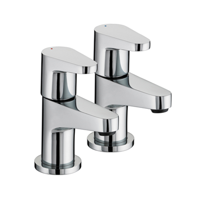 Bristan Quest Basin Taps - QST 1/2 C - QST1/2C