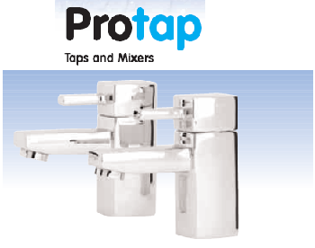 Protap Quartz Bath Taps - 298061CP - DISCONTINUED