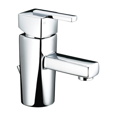 Bristan Qube Basin Mixer With Pop-Up Waste - QU BAS C - QUBASC - DISCONTINUED