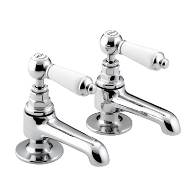 Bristan Renaissance Basin Taps Chrome - RS 1/2 C - RS1/2C - DISCONTINUED