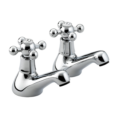 Bristan Regency Bath Taps Chrome Plated - R 3/4 C - R3/4C