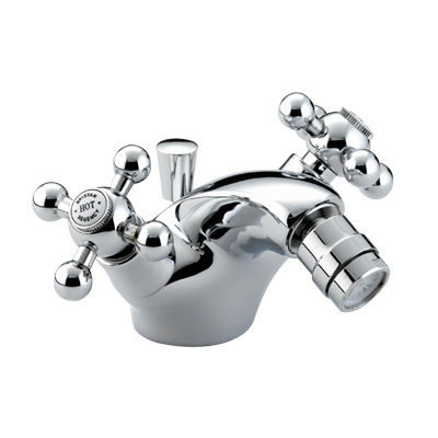 Bristan Regency Bidet Mixer with Pop-Up Waste Chrome Plated - R BID C - RBIDC